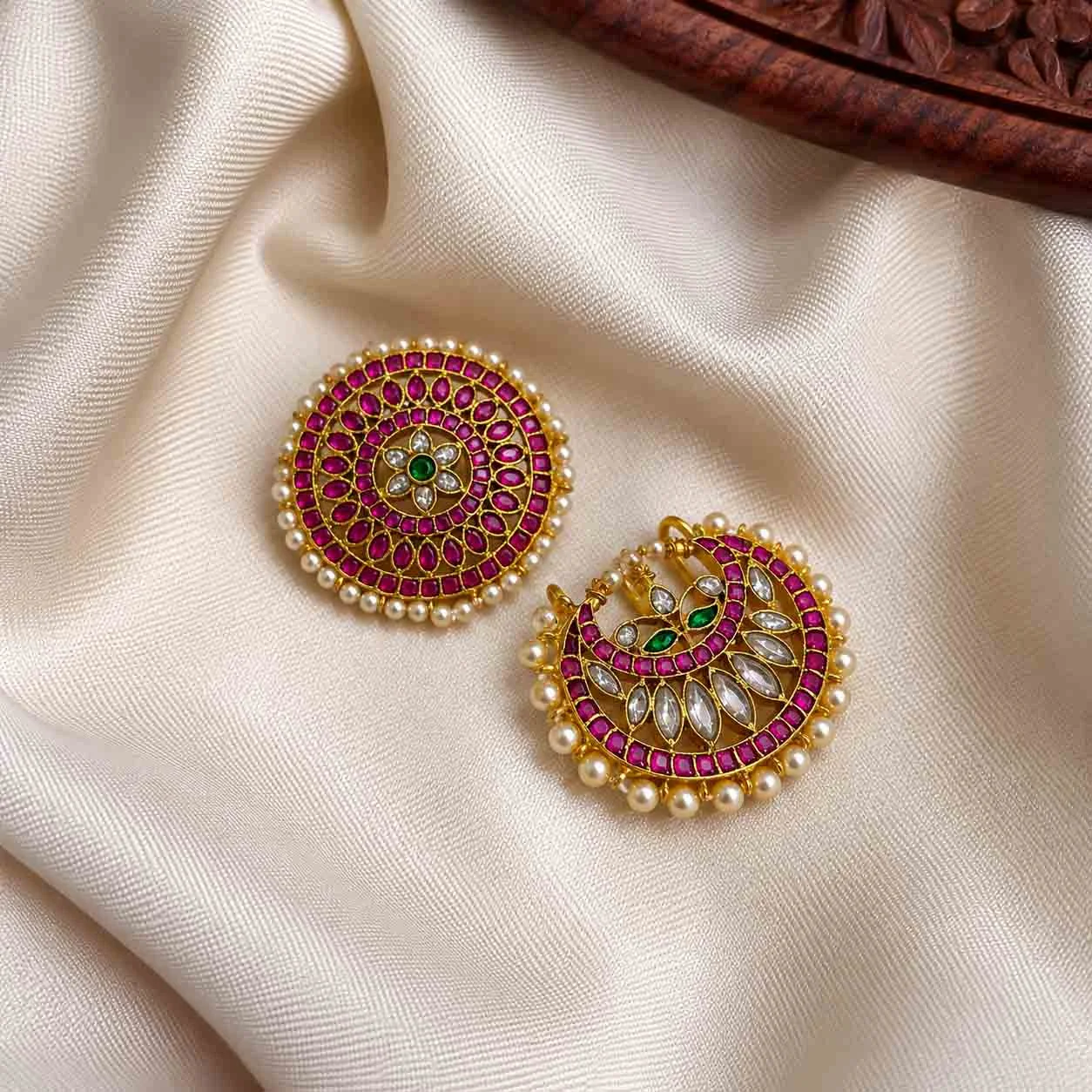 Premium Jadau Sun and Moon - Sun and Moon by Gleaming Glitz