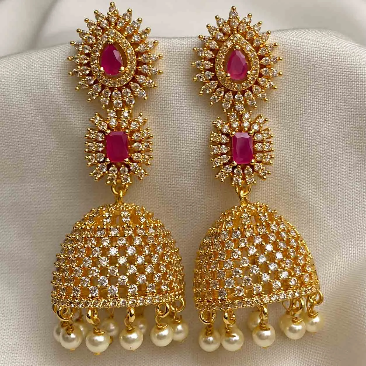 Micro Polish Zirconia  Classical style Jumkla - Jumka by Gleaming Glitz