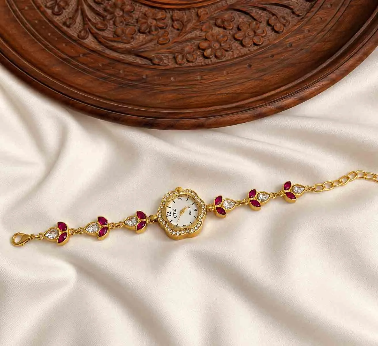 Premium  Jadau Watch - Watches by Gleaming Glitz