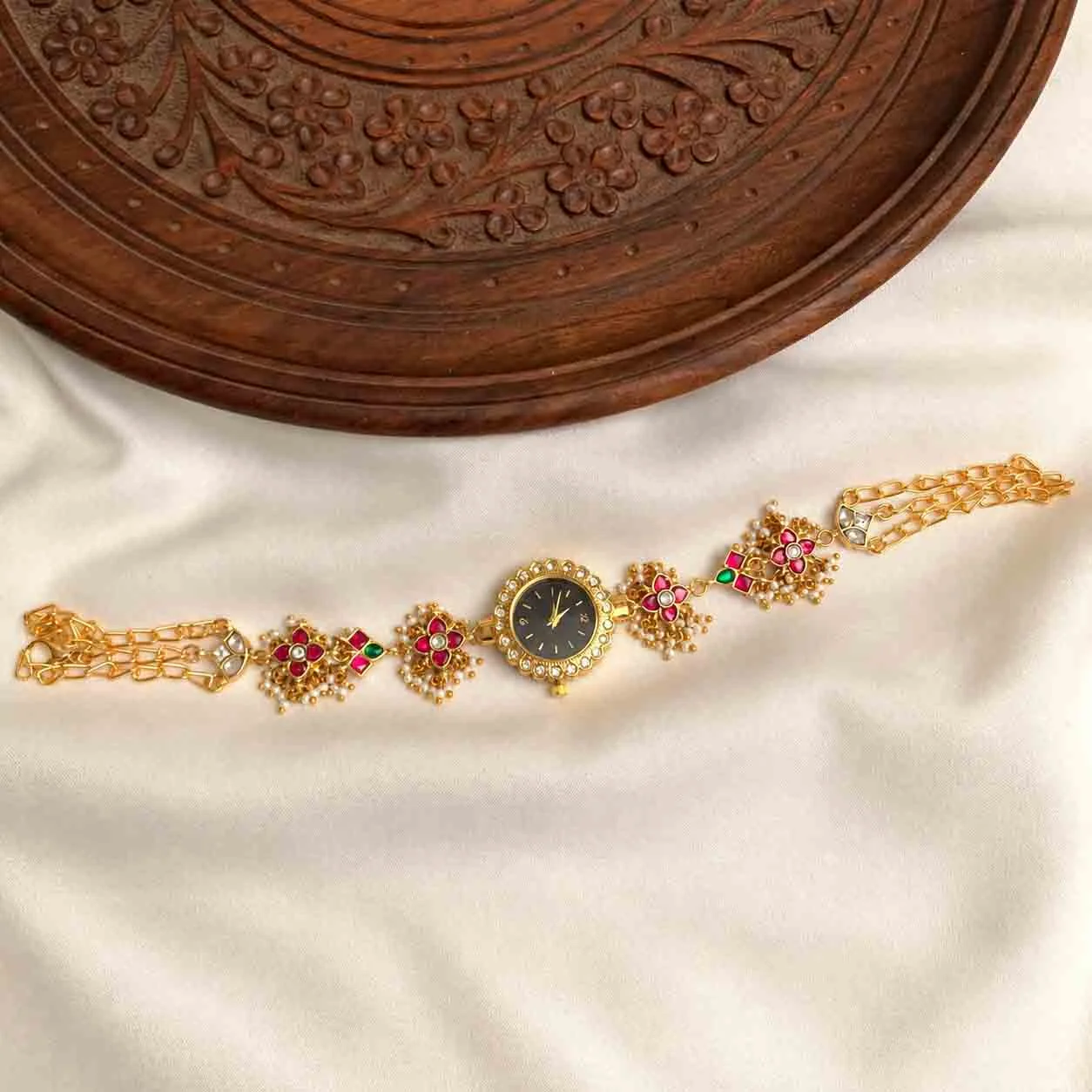 Premium Jadau Watch - Watches by Gleaming Glitz