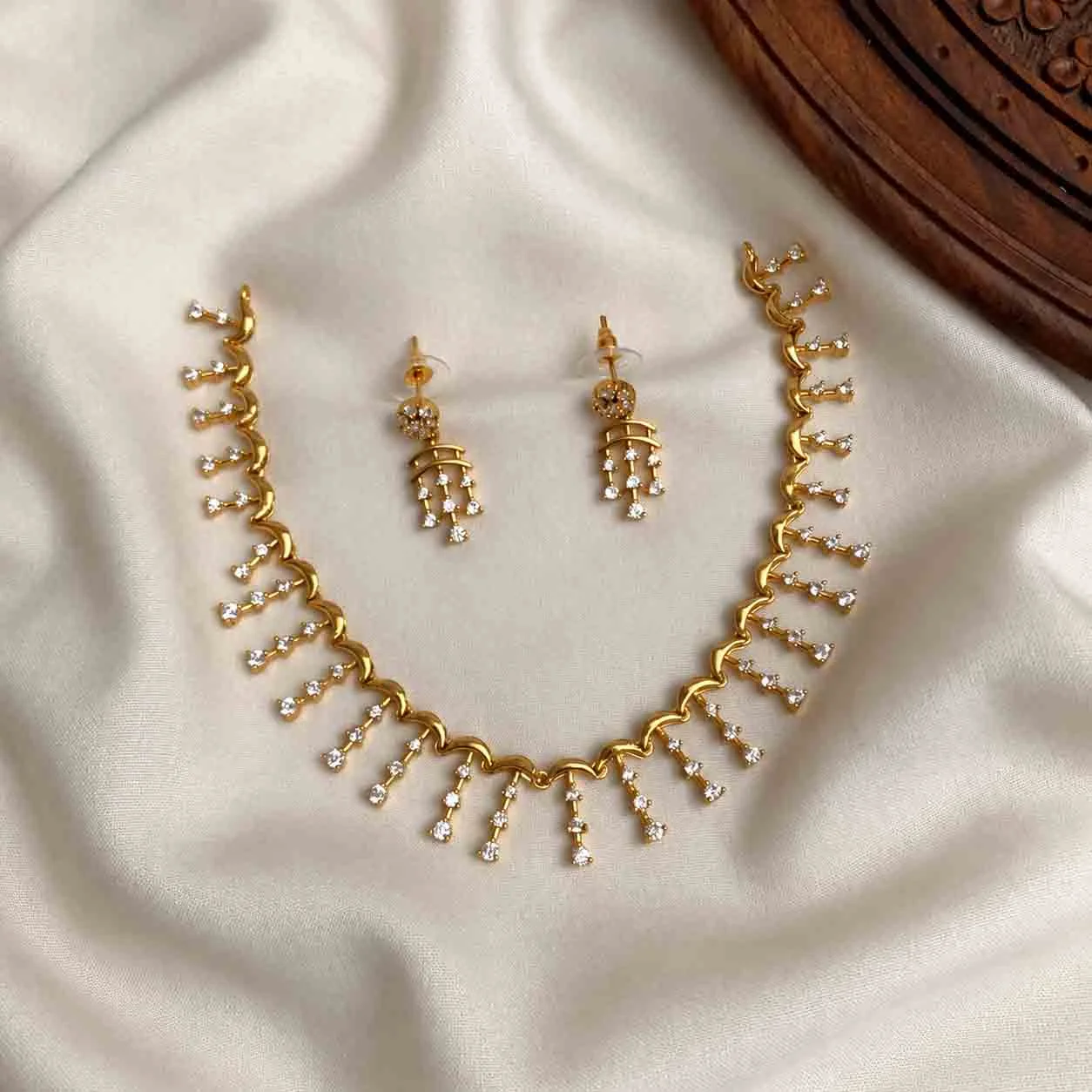 Celestial Diamond Necklace set
