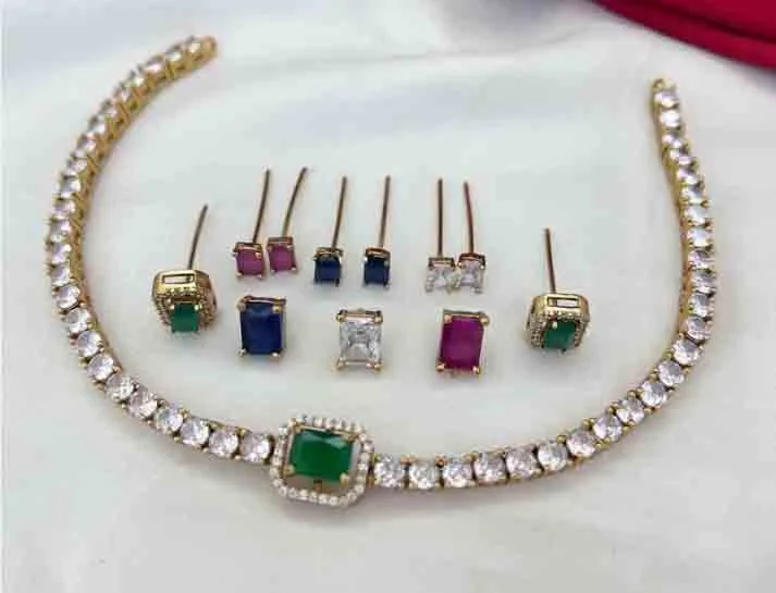 Changeble stone Elite choker